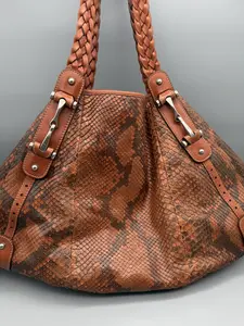 Pre-owned GUCCI Leather Shoulder Bags Pelham Hobo Tote Bag Large