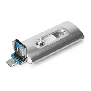 Usb3.0 High-Speed Flash Drive, 3-In-1 Portable Memory Stick with Type-C Adapter, Compatible with Android and PC, Mobile Accessories