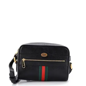 Pre-owned GUCCI material Messenger Bags Ophidia Shoulder Bag Leather Mini by Rebag