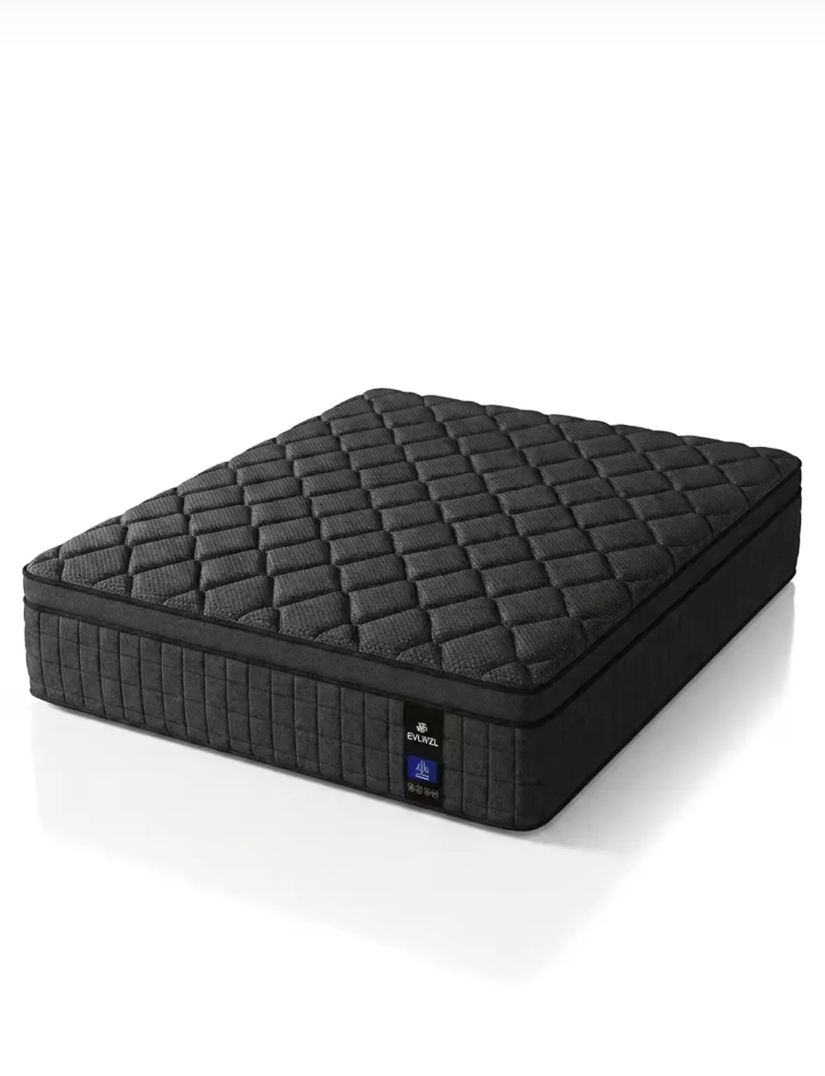 【EVLWZL】10/12/14 Inch Twin, Full, Queen, King Mattress Memory Foam And Spring, Hybrid MattressMedium Firmness, Lumbar Support, For Home Rooms Hotels, Boxed Halloween ChristmasGift Furniture Ergonomic queen size mattress Interior Modern, Mattress Queen Siz
