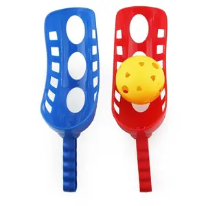 Scoop Ball Game Set Catch Balls Kids Outdoor Beach Toys Lawn Backyard Fun Lacrosse Track Giant Garden Toss Game Activity