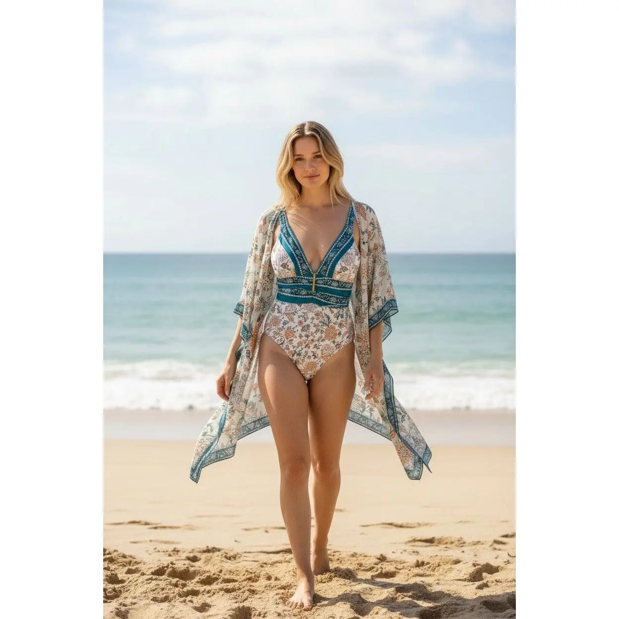 Print Kimono