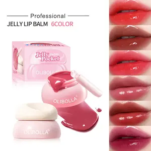 Mirror Finish Lip Gloss, High Saturation Small Round Design, Natural Color, Fruit Flavor Moisturizer, Long Lasting Hydration, Lip Care Essence