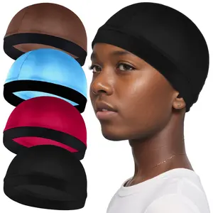 Versatile Unisex Wave Caps Durags with Wide Band-Perfect for Boys & Girls