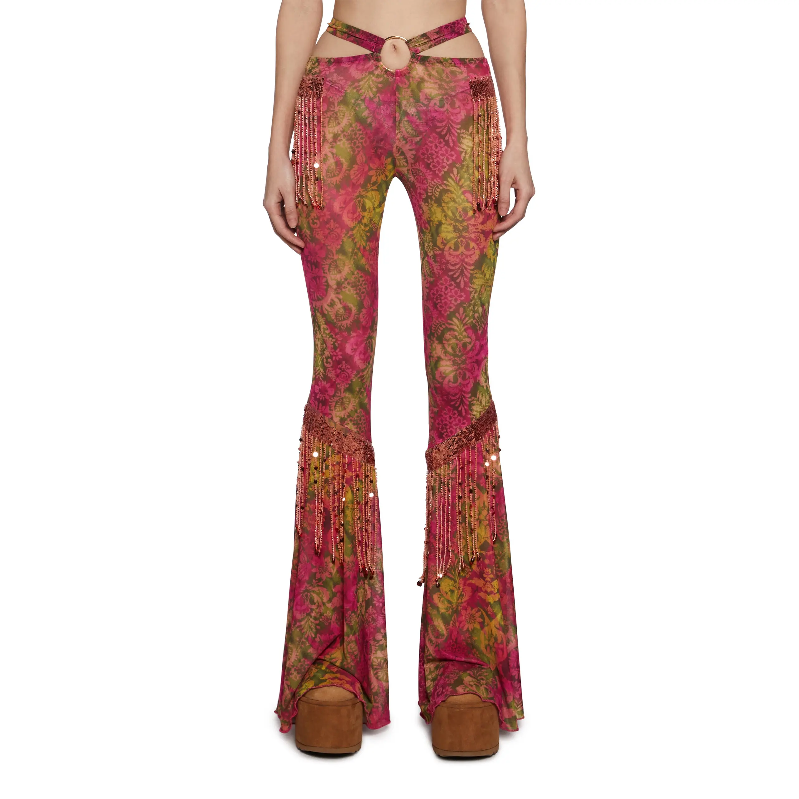 Sonic Sunburst Flare Pants