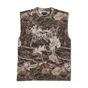Primitive Skateboarding Men's Sleeveless Boxy Shirt Threat Shaw