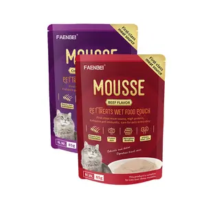 Snack pet wet food Pack English mousse Snack Pack Cat wet food