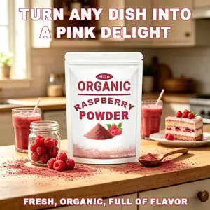3.5-7 Ounce Raspberry Powder, Food Grade Powdered Unsweetened Freeze Dried Raspberries, Additive, Filler Free Red Superfood Extract for Baking Cooking Flavoring Rasberries Smoothies