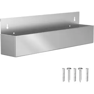 22" Stainless Steel Bottle Holder, Stainless Steel Liquor Bottle Holder Rack, Suitable for Bar, Kitchen, Garage