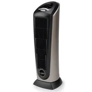 Almo Fulfillment Services B3091964 Lasko Ceramic Heater with Adjustable Thermostat - 1500W - Gray