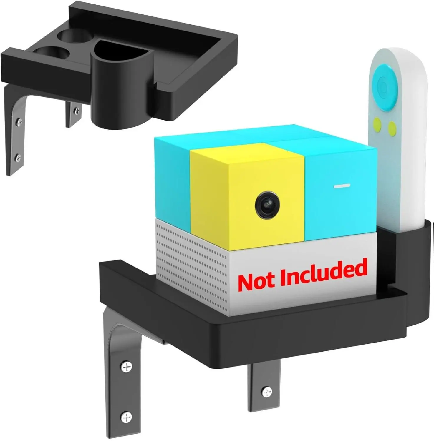 Wall-Mounted Shelf for Nex Playground Console and Remote, Easy Assembly Required, Apply to Nex Playground Game System for Kids & Families, Keep Your Gaming Setup Organized and Secure