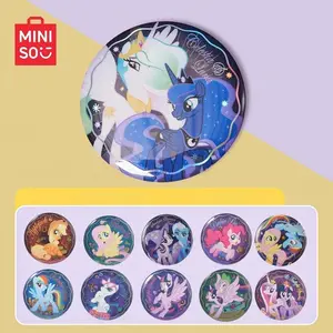 My Little Pony Series Superstar Blind Box Badge, Metal Material with Gorgeous Prints,Suitable for Attaching to Clothing,Bags,Backpacks,Perfect Gift