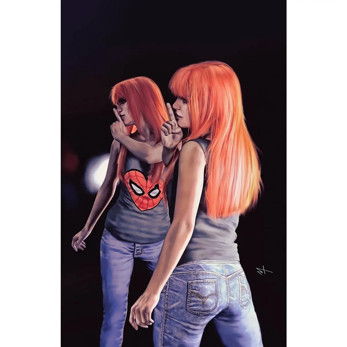 Mary Jane & Black Cat: Beyond 1 Collectible Comic Book, Unknown Comics Marco Turini Exclusive Virgin Variant, Felicia Hardy, C.F. Villa, Saladin Ahmed (01/26/2022)