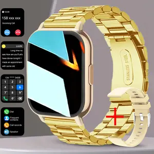 Multifunctional Smart Watch with Replacement Watch Band, Fashion Digital Watch with Phone Call & Music Control, Sports Watch for Women & Men