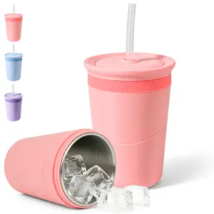 SUSTEAS Magic Chill Cup - Cools Instantly, Stays Cold All Day! BPA-Free & Portable Design