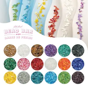 John Bead 50g Assorted Czech Glass Seed Beads for DIY Crafts Jewelry Making