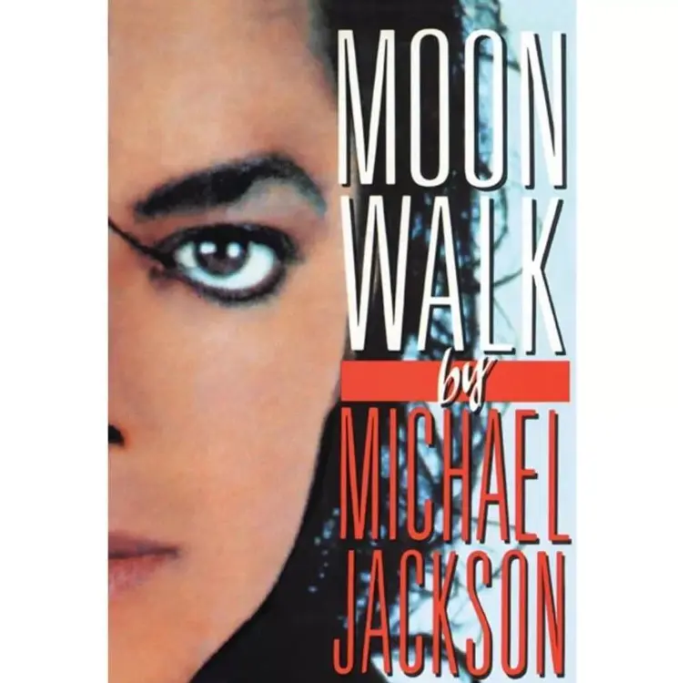 Moonwalk by Michael Jackson Autobiography Paperback Book, Bestselling Music Biography Memoir, King of Pop Life Story, Celebrity Biography for Music and Pop Culture Fans