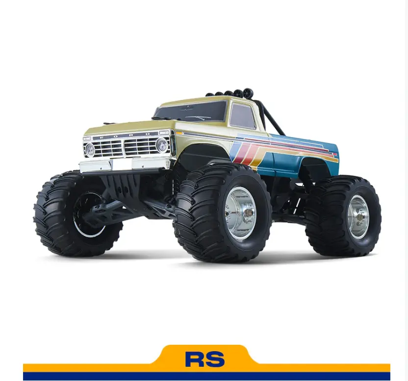 FMS 1:10 Ford F-100 Monster Truck Brushless RS (RS=Batteries and charger not included)