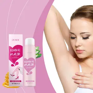 Mousse Body Hair Removal Spray for Smooth Skin, Gentle Formula for Underarms, Arms and Legs, Hair-Free Confidence