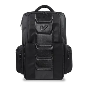Flight-Smart Tech Club Bag Karbon Edition - 20-Liter Travel Backpack with ScanFly™ System, Weatherproof Shell, & YKK Zippers