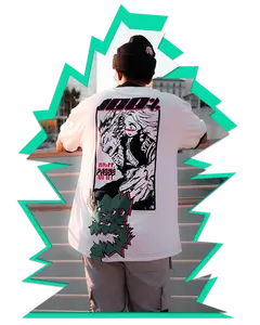 100% DEKU Mock Neck Tee