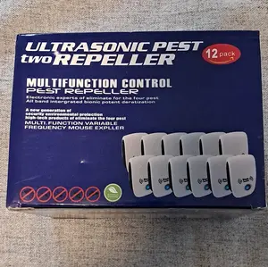 plug-in Ultrasonic Pest Repeller 12 pack