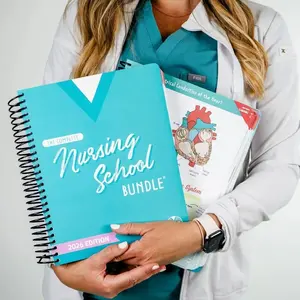 The Complete Nursing School Bundle 2026 Edition Spiral Bound Study Companion for Nursing Students with Essential Concepts & Quick Reference Guides