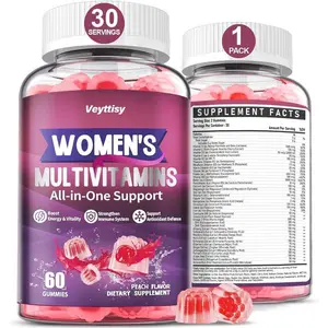 Methylated Multivitamin Gummies for Women – Complete A, C, D, E Vitamins with Methylated Folate, Biotin, Iron, B-Complex & CoQ10, 60 Count