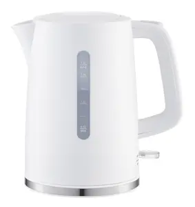 Mainstays 1.7L Electric Kettle with Auto Shut-Off, White