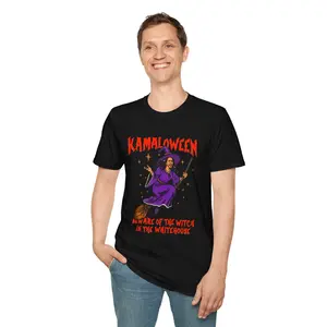 Kamaloween 2024 Spooky Witch Unisex  T-Shirt | Lightweight Casual Halloween Tee Perfect for Men & Women Classic Cotton