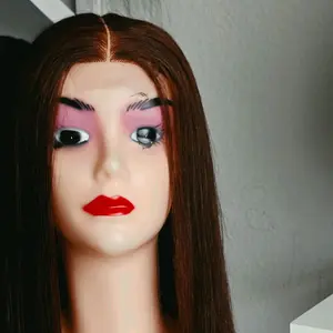 Human Hair Bundles, 16in Vietnamese Bone Straight Hair, 200g with 2x6 Closure, T Part Lace Wig Accessory