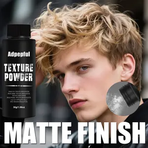 Adpepful Men's Hair Styling Volumizing Texturizing Powder for Oily Hair Control, Soft Natural Matte Finish, 30g for All Day Hold