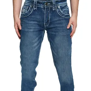 ARYA 09-MEDIUM BLUE JEANS STYLE 09