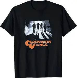 Vintage Y2K Clockwork Orange Inspired Punk T-Shirt, Retro Movie Aesthetic Tee, 90s Graphic Streetwear, Unisex