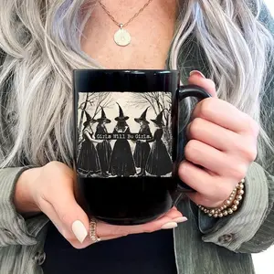 [Sale Up To 50%] Coffee Mug, Girls Will Be Girls Witch Mug, Feminist Witch Mug, Female Feminism, Girl Power Mug, Witchy Mug, 11oz 15oz
