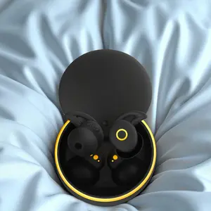 LXYi Sleep Earbuds Pro, Ultra-Thin, 8-Hour Battery (24h w/ Case) No Buttons,No Lights,No Alerts, -28dB Noise Blocking, Wireless Headphones for Back, Stomach & Side Sleepers, Includes LXYi Sleep Sounds