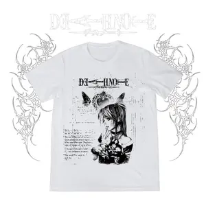 Amane Misa Death Note Graphic Tee – Shadows of Fate Vintage Anime Shirt, Unisex Manga Top, Trendy Streetwear Menswear & Womenswear for Casual, Party, Convention, and Anime Fans