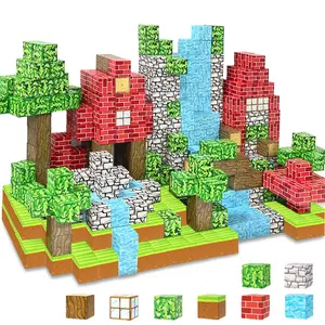 Magnetic Blocks Kids Building Toys, Building Block Sets, Creative Building Set, Game-Based Build Mag Wonder, Upgraded Stem Sensory Toy, Stem Construction Set, Magnetic Building Set, Perfect Gift for Kids' Christmas & Birthdays