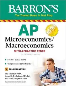 USED-AP Microeconomics/Macroeconomics: 4 Practice Tests + Comprehensive Review + Online Practice by Musgrave, Frank (Paperback)