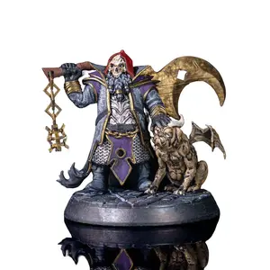 Handcrafted Artistic 3D Resin Baern Blackbone Goblin Invasion Collectible Figurine - Detailed Print, Paintable, Room Decor Statue for Tabletop RPGs DnD, Gift for RPG Collectors