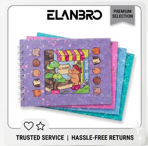 Elanbro Cozy Coloring Book for Adults and Teens Educational Doodle Book Stationery Children's Gifts Enhances Creativity and Focus
