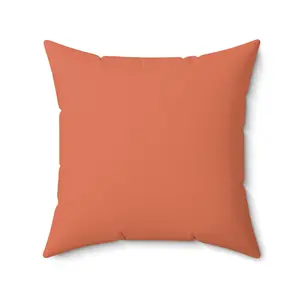 Pretty In Pink | Floral Suede Pillow