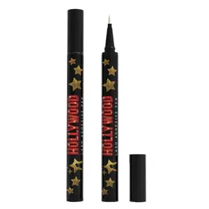 2-in-1 Lash Glue and Liner Pen: Latex-Free, Fast Drying, Precise Application for Flawless Lashes - Safe and Gentle Eyeliner Adhesive Brush Lipliner