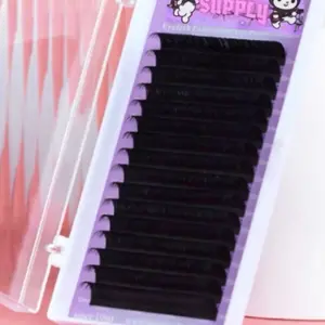 AZLashSupply Signature 16-Row Premium Lash Tray for Eyelashes and Makeup Accessories Premium C CC D DD J B L Curl 0.03-0.18mm Thickness Semi Permanent Individual Eyelash Extensions Silk Volume Lashes Professional Salon Use Mixed 11-15mm Length