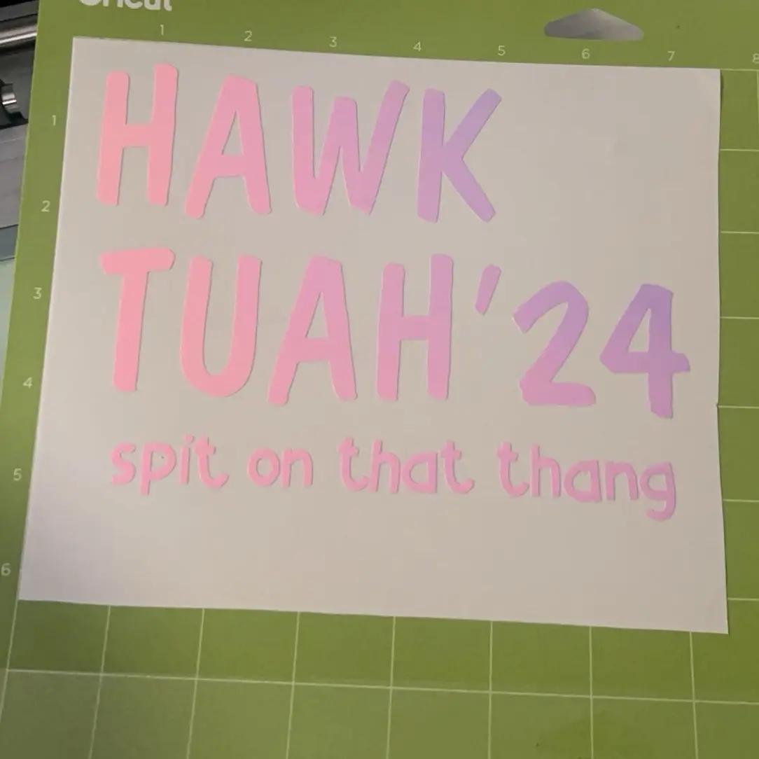 Hawk Tuah Sticker