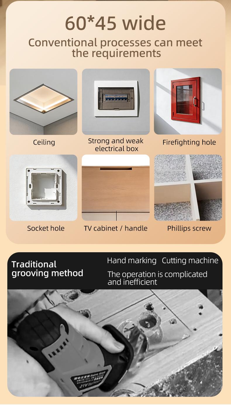 IMBOT Milling Square Hole Mold Easy to adjust Multiple position fixingSuitable for multiple scenarios 60*45 wide Conventional processes can meetthe requirements Convenient Design Hidden ruler groove, easier assembly Adjustable screw