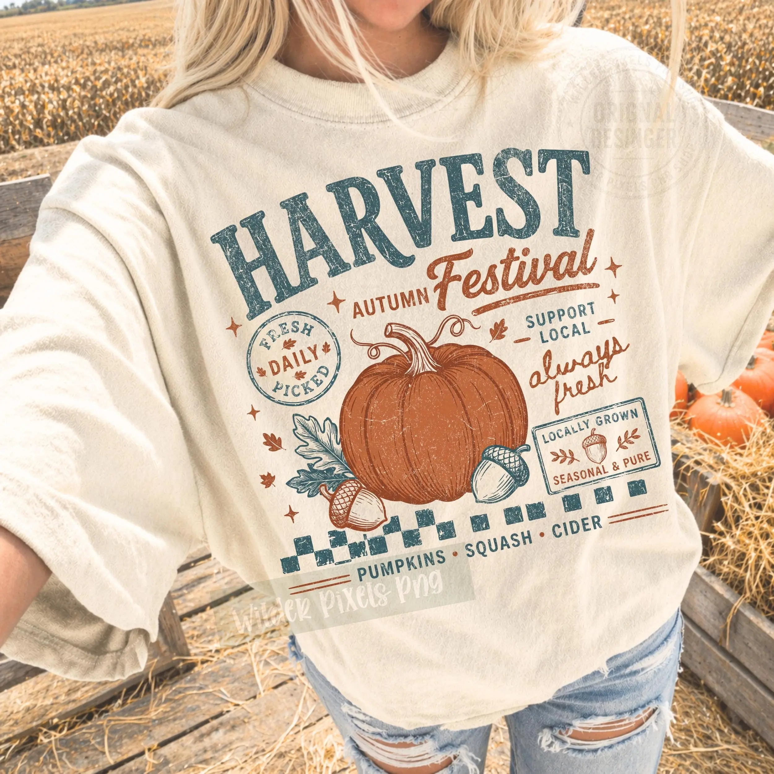 Harvest Festival Distressed Shirt, Fall Christian Quote Graphic Tee, Bible Verse Church Tee, Christian Scripture Youth Group Shirt, Autumn Faith Graphic Tee