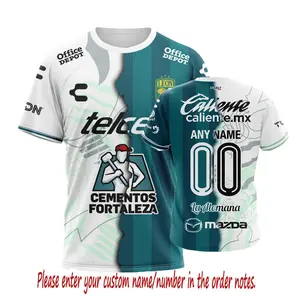 LIGA MX Club León Shirt 3D Personalized 25-26 Home Mix Away Design