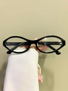 Vintage Cat Eye Stylish Glasses Fashion Unisex Metal Hinge, Casual Style All Seasons, PC Frame, Decorative Eyewear, Fashion Frame Eyeglasses