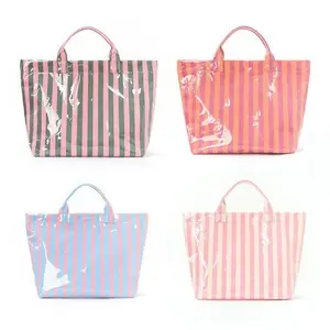 Cabana Stripe Tote Bag